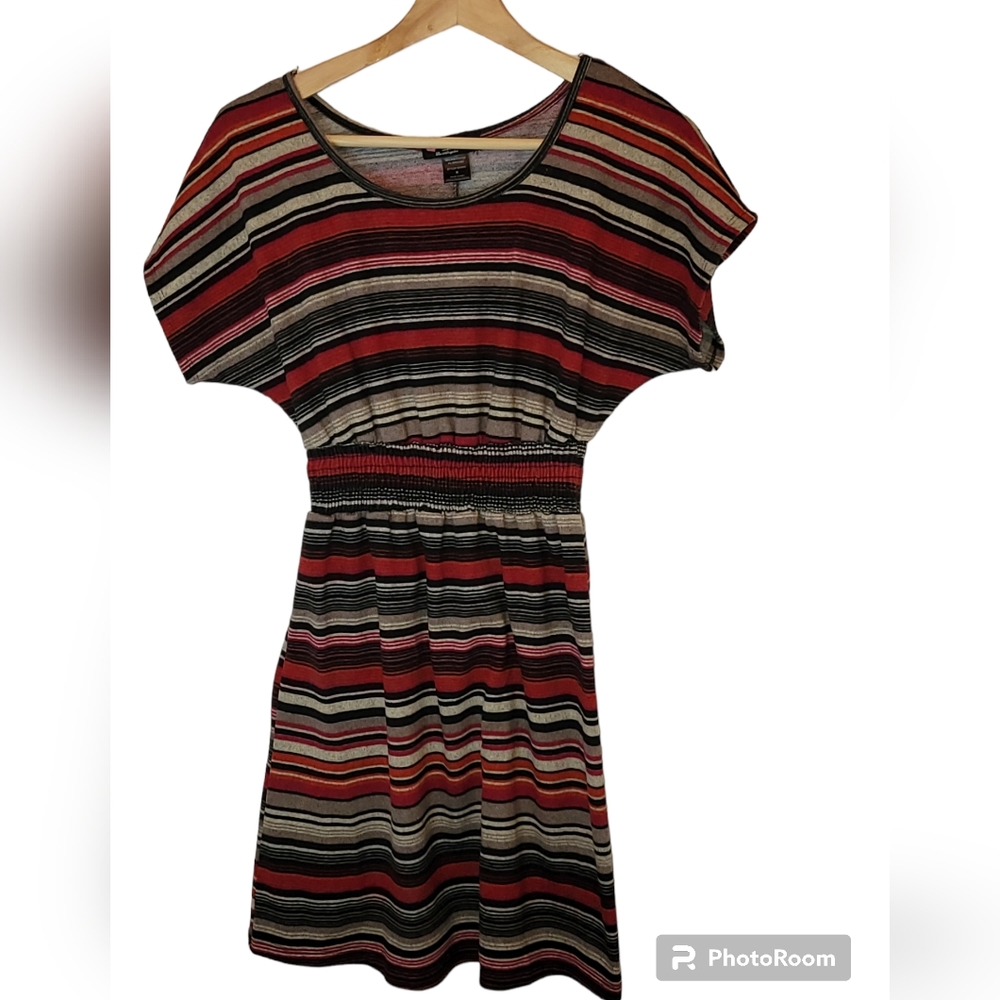Delirious Striped Mini Dress Size Small